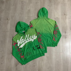 Vale Forever Inferno Zip Up Hoodie Green
