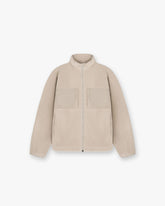 247 Polar Panelled Fleece - Pebble