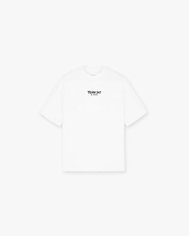 Team 247 Oversized T-Shirt x Marchon - Flat White