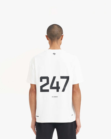 Team 247 Oversized T-Shirt x Marchon - Flat White