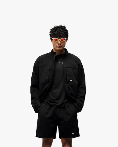 247 Polar Panelled Fleece - Black