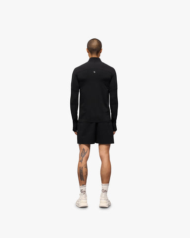 247 Run Quarter Zip - Jet Black