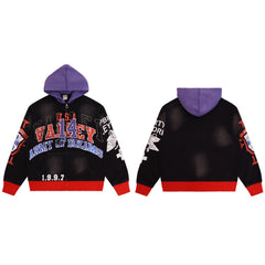 Vale Forever Big 14 Zip Up Hoodie Black