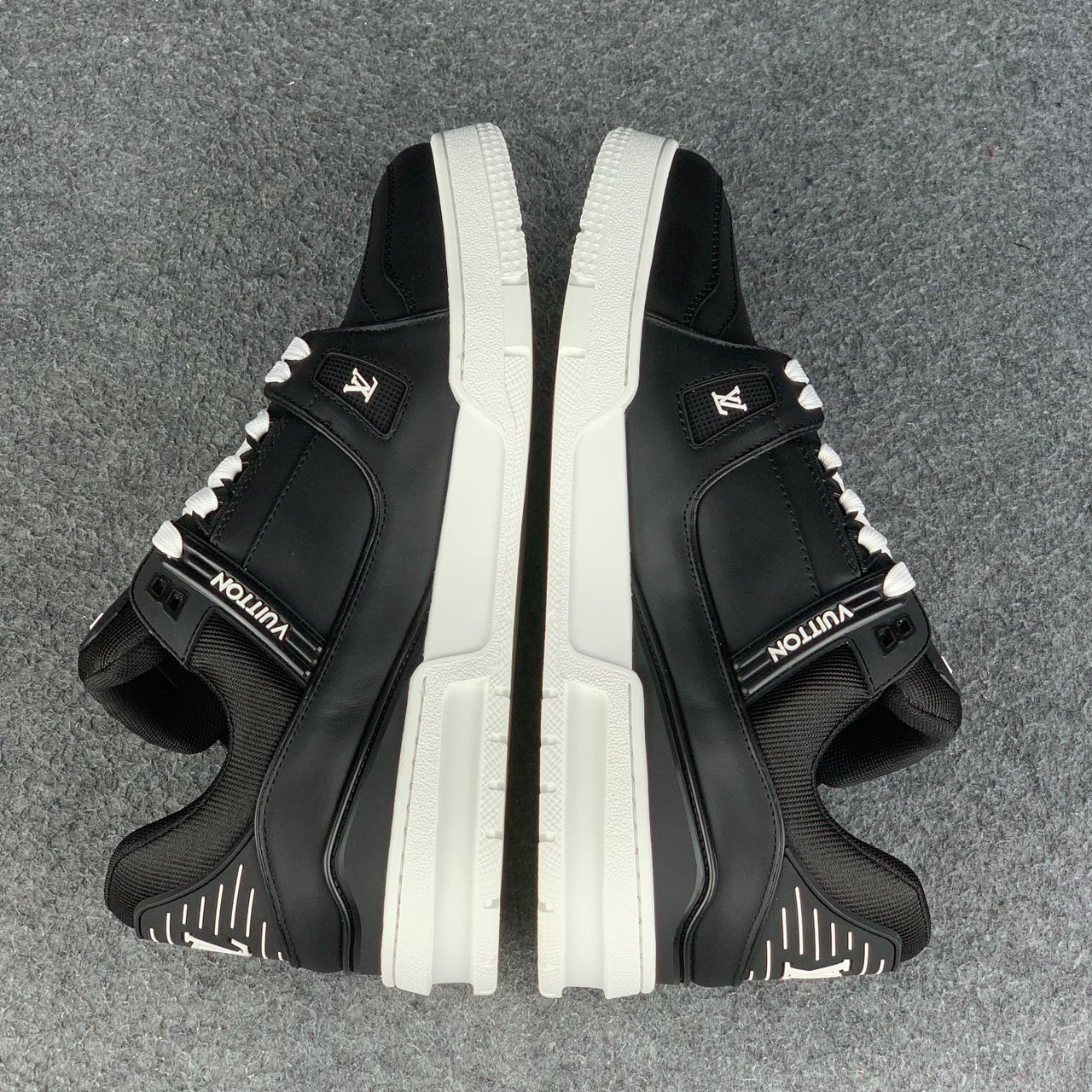 LV Trainer Calf Leather 'Matte Black'