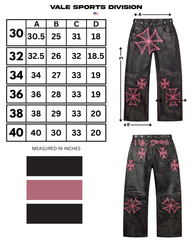 LEATHER CROXXX DENIM [BUBBLE GUM]