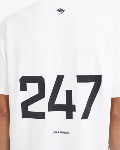 Team 247 Oversized T-Shirt x Marchon - Flat White