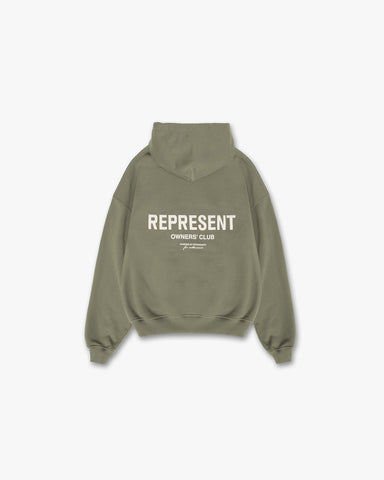 Represent Owners Club Hoodie - Olive