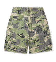 Vale Forever Soulja Camo Shorts Green
