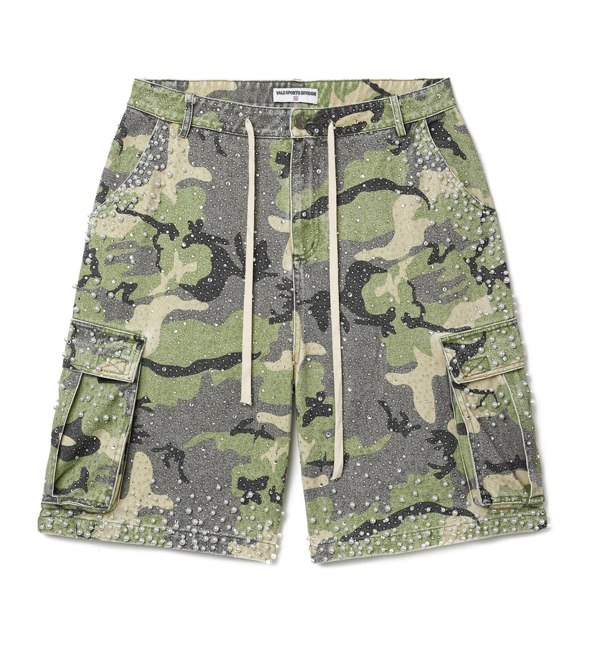 Vale Forever Soulja Camo Shorts Green