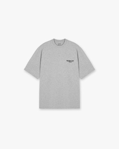 Team 247 Oversized T-Shirt - Ash Grey