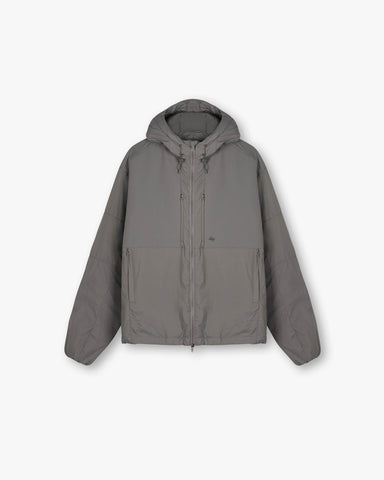 247 Panelled Insulated Jacket - Steel