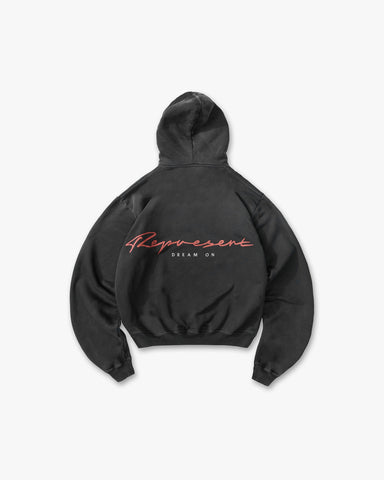 Chrome Flight Hoodie - Stained Black