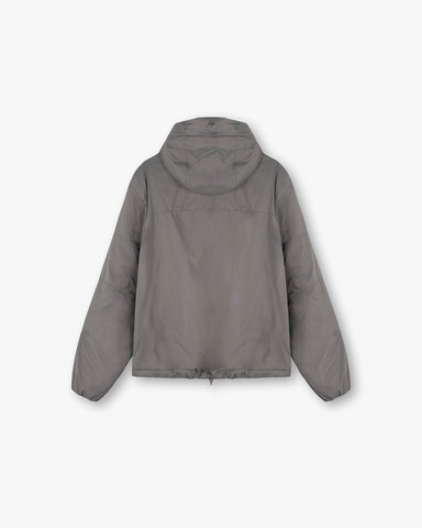 247 Panelled Insulated Jacket - Steel