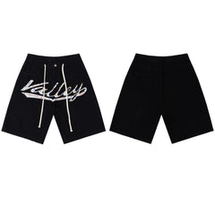 Vale Forever Retro Rhinestone Denim Shorts