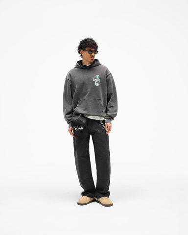 Represent x The Viper Room Dice Hoodie - Vintage Grey