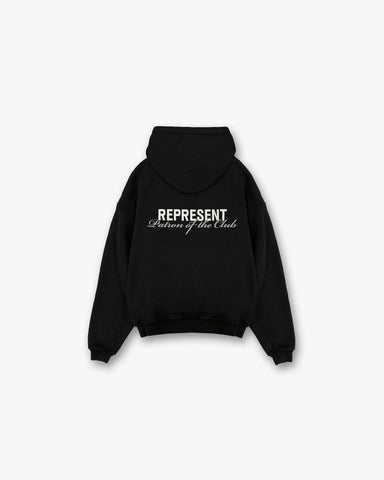 Patron Of The Club Hoodie - Black